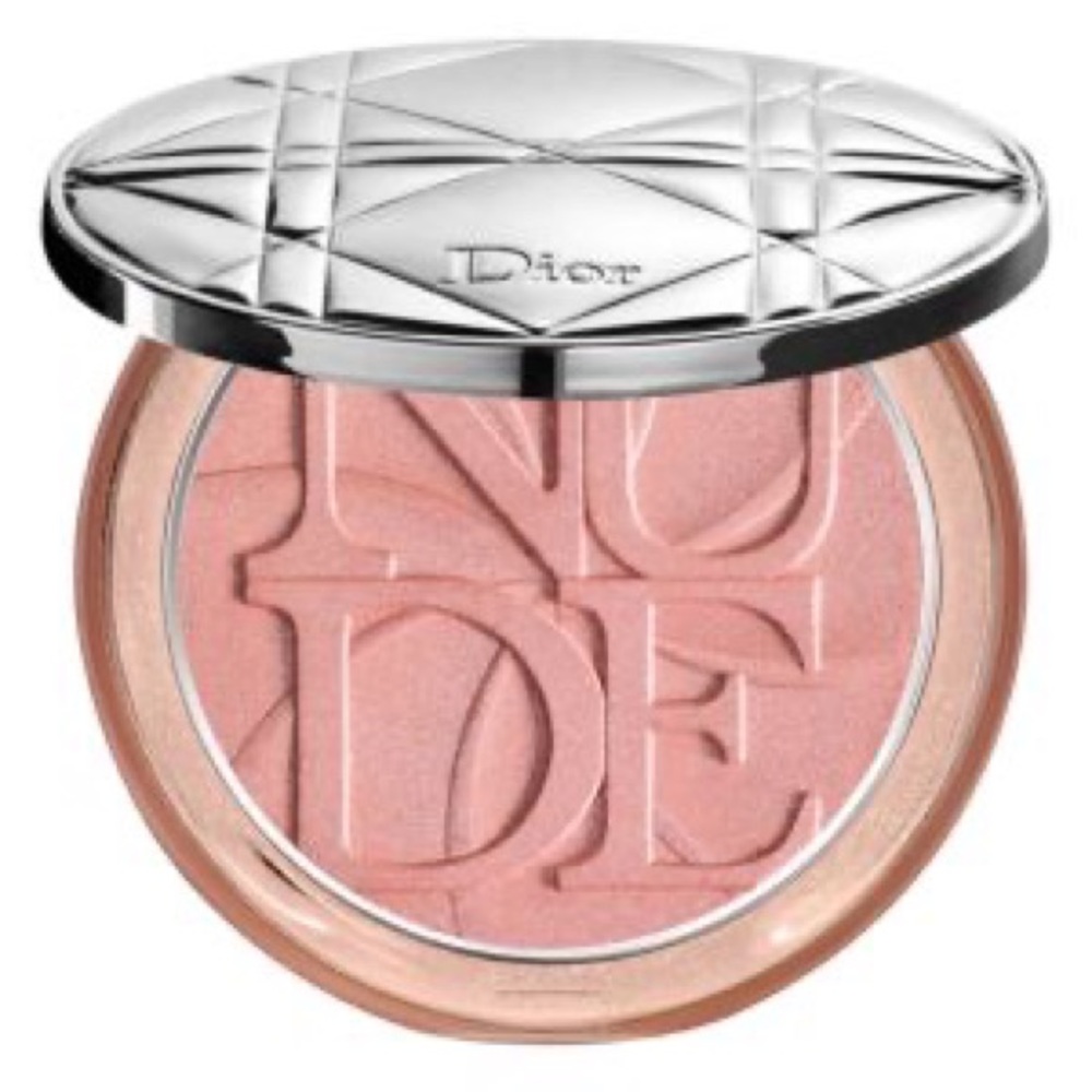 Dior Diorskin Nude Luminizer Lolli'Glow Powder Highlighter in Peach Delight